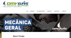 Desktop Screenshot of dmvgas.com.br